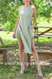 Sleeveless Side Buttons Seersucker Tunic and Pocketed Shorts Set