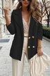 Margovil Double Breasted Textured Cardigan with Pockets