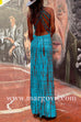 Margovil Criss Cross Open Back Tie Dye Maxi Dress(6 Colors Available)