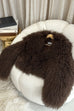 Margovil Open Front Winter Faux Fur Teddy Coat