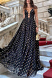 Margovil Cut Out Polka Dot Tiered Swing Maxi Cami Dress