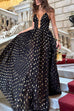 Margovil Cut Out Polka Dot Tiered Swing Maxi Cami Dress