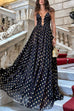 Margovil Cut Out Polka Dot Tiered Swing Maxi Cami Dress