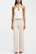 Low Rise Straight Leg Pants