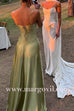 Spaghetti Strap Back Lace-up Satin Maxi Party Dress