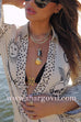 Margovil Collared V Neck Shirt and Side Slit Shorts Vitamin Sea Print Set