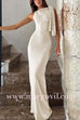 Margovil Elegant Sleeveless Tie Shoulder Bodycon Maxi Dress