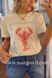 Margovil Short Sleeves Lobster Print T-shirt