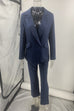 Margovil One Button Pocketed Blazer and Straight Leg Pants Power Suit Set