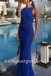 Margovil Sleeveless Open Back Glitter Bodycon Maxi Dress