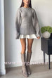 Coziest Long Sleeves Wool-blend Sweater