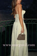 Spaghetti Straps Frill Neck Swing Maxi Dress