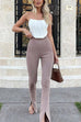 Margovil High Rise Slit Bell Bottoms Skinny Pants