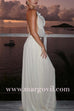 Margovil Frill Elastic Waist Flowy Maxi Skirt