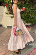 Margovil Elegant Square Neck Sleeveless Flowy Maxi Dress