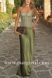 Elegant Satin Mermaid Maxi Skirt