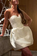 Margovil Sweetheart Neck Strapless Mini Party Dress