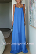 Spaghetti Strap Flowy Maxi Vacation Dress(6 Colors Available!)