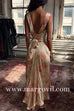 Sleeveless Open Back Floral Print Satin Maxi Dress
