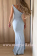 Off Shoulder Bodycon Fishtail Maxi Party Dress