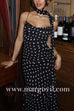 Margovil Ruffle Hem Polka Dot Maxi Cami Dress