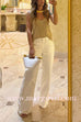 Scoop Neck Glitter Tank Top