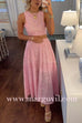 Margovil Lace Hollow Out Sleeveless Crop Top High Waist Maxi Skirt Set