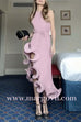Sleeveless Sculpted Elegance Pleated Ruffle Midi Dress