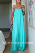Spaghetti Strap Flowy Maxi Vacation Dress(6 Colors Available!)