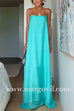 Spaghetti Strap Flowy Maxi Vacation Dress(6 Colors Available!)