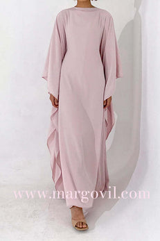 Batwing Sleeves Butterfly Abaya Kaftan Dress