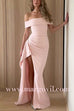 Margovil Off Shoulder High Slit Maxi Party Dress