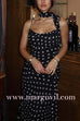 Margovil Ruffle Hem Polka Dot Maxi Cami Dress