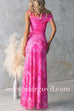 Asymmetric Shoulder Ruched Waist Floral Print Maxi Dress