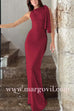 Margovil Elegant Sleeveless Tie Shoulder Bodycon Maxi Dress