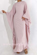 Batwing Sleeves Butterfly Abaya Kaftan Dress