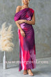 One Shoulder Ruched Waist Tie Dye Maxi Dress