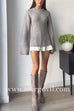 Coziest Long Sleeves Wool-blend Sweater