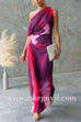 One Shoulder Ruched Waist Tie Dye Maxi Dress