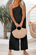 Margovil Solid One Shoulder Wide Leg Jumpsuit