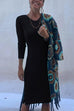 Margovil Crewneck Long Sleeve Buttons Cozy Dresses